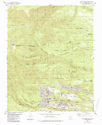 Guaje Mountain 1984 topographic map thumbnail