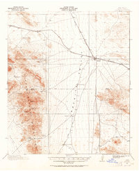 Hachita 1918 topographic map thumbnail