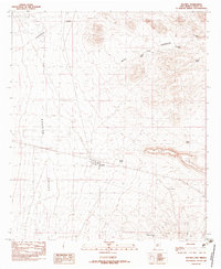 Hachita 1982 topographic map thumbnail