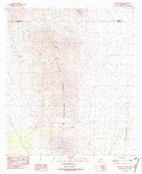 Hachita 1982 topographic map thumbnail