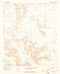 Hackberry Hill 1963 topographic map thumbnail