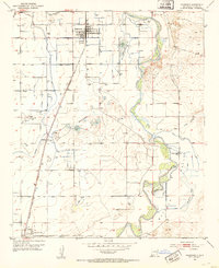 Hagerman 1951 topographic map thumbnail
