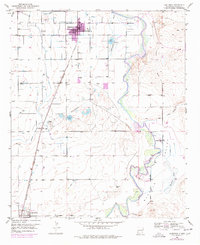 Hagerman 1951 topographic map thumbnail