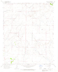 Harben Lake 1964 topographic map thumbnail