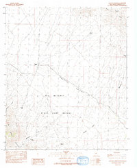 Hatchet Ranch 1982 topographic map thumbnail