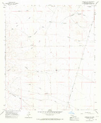 Hermanas NW 1965 topographic map preview