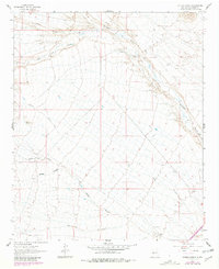 Hickman Ranch 1961 topographic map thumbnail