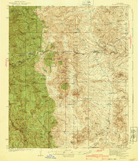 Hillsboro 1940 topographic map thumbnail