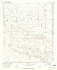 Hobbs SW 1969 topographic map thumbnail