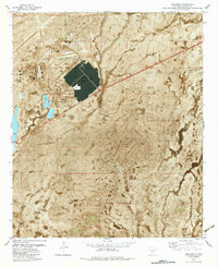 Holloman 1982 topographic map thumbnail