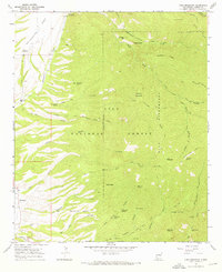 Holt Mountain 1965 topographic map thumbnail