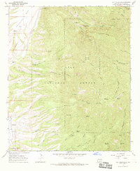 Holt Mountain 1965 topographic map preview