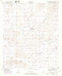 Hondo Reservoir 1949 topographic map thumbnail