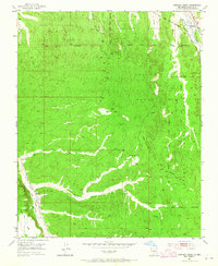 Horcado Ranch 1953 topographic map thumbnail
