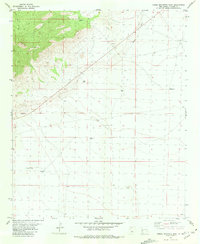 Horse Mountain East 1981 topographic map thumbnail