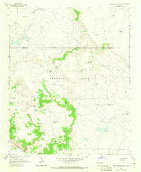 Horse Pasture Tank 1963 topographic map thumbnail