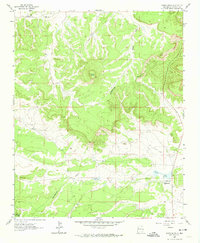 Hosta Butte 1963 topographic map thumbnail