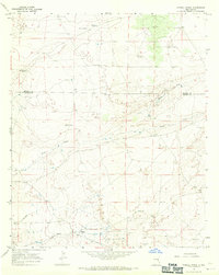Howell Ranch 1967 topographic map preview