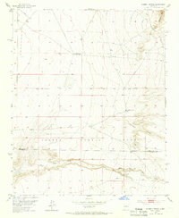 Hubbell Spring 1952 topographic map thumbnail