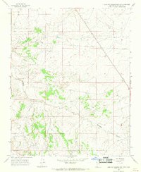 Huerfano Trading Post NW 1966 topographic map thumbnail