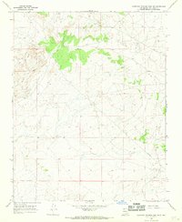 Huerfano Trading Post SW 1966 topographic map thumbnail