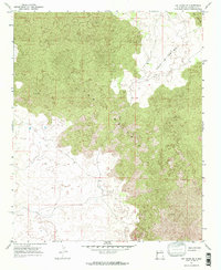 Ice Caves SE 1967 topographic map thumbnail