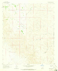 Indian Draw 1963 topographic map thumbnail