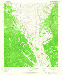 Iron Mountain 1965 topographic map thumbnail