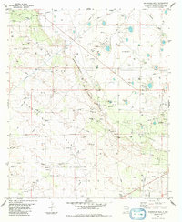Ironhouse Well 1984 topographic map thumbnail