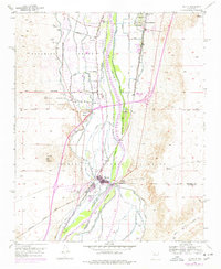 Isleta 1952 topographic map preview
