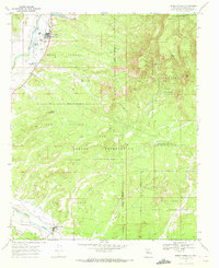 Jemez Pueblo 1969 topographic map thumbnail