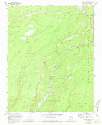 Jemez Springs 1970 topographic map thumbnail