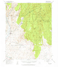 Jemez topographic map thumbnail