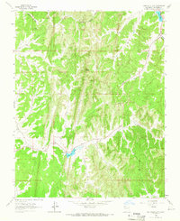 John Mills Lake 1963 topographic map thumbnail