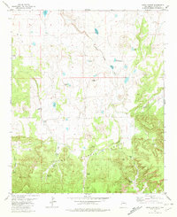 Jones Canyon 1981 topographic map thumbnail