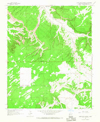 Jones Ranch School 1963 topographic map thumbnail