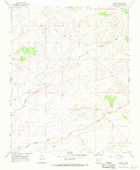 Kimbeto 1967 topographic map thumbnail