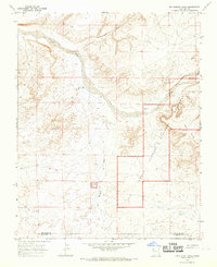 Kin Klizhin Ruins 1966 topographic map thumbnail