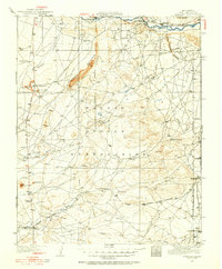 Kirtland 1928 topographic map thumbnail