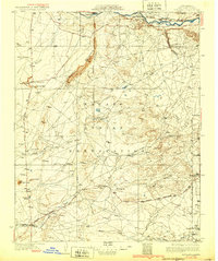 Kirtland 1932 topographic map thumbnail