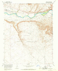Kirtland 1966 topographic map thumbnail
