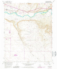 Kirtland 1966 topographic map thumbnail