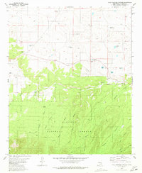 Kyle Harrison Canyon 1981 topographic map thumbnail