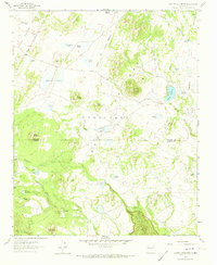 Laguna Canoneros 1961 topographic map thumbnail