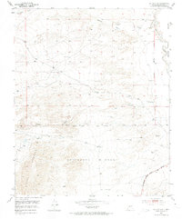 La Joya NW 1952 topographic map thumbnail