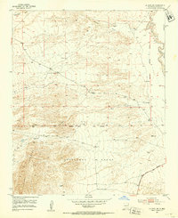 La Joya NW 1952 topographic map thumbnail