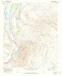 La Joya 1952 topographic map thumbnail