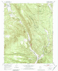 La Madera 1953 topographic map thumbnail