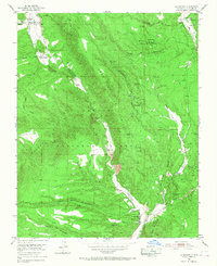 La Madera 1953 topographic map thumbnail