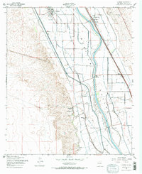 La Mesa 1955 topographic map thumbnail